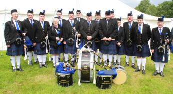 hARBOUR Pipes & Drums Group Photo